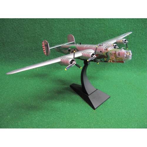 370 - Boxed Corgi diecast 1:72 scale detailed model of a Consolidated B24J Liberator of 1945 with dragon a... 