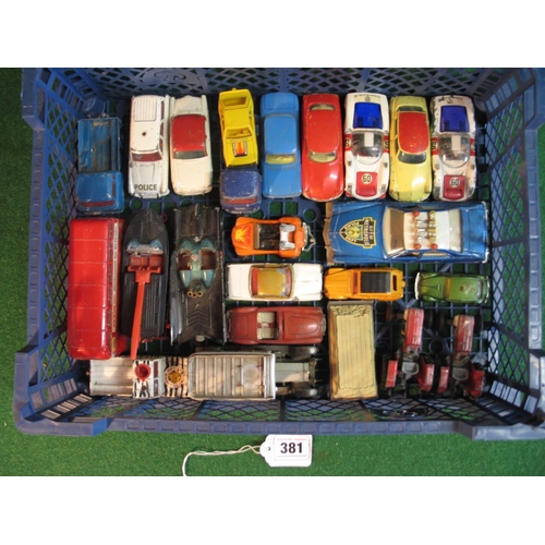 381 - Quantity of 1960's/1970's/1980's Corgi diecast model vehicles to include: Standard Vanguard III, two... 