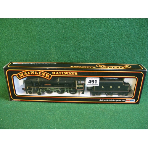 491 - Mainline Railways boxed new old stock 1977-1979 Rebuilt Royal Scott Class 4-6-0 tender locomotive No... 