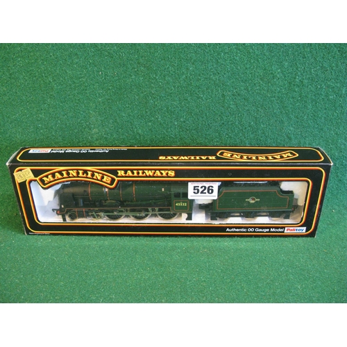 526 - Mainline Railways boxed 1980-1981 Rebuilt Patriot Class 4-6-0 tender locomotive No. 45532 Illustriou... 