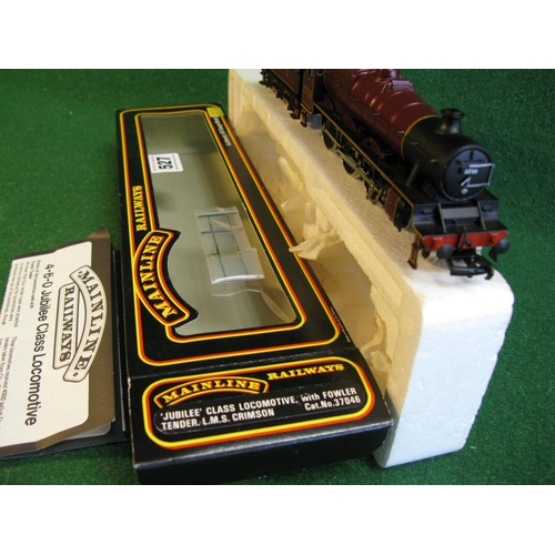 527 - Mainline Railways boxed new old stock OO 1982-1984 Jubilee Class 4-6-0 tender locomotive No. 5719 Gl... 