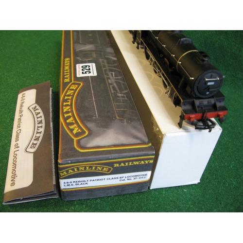 529 - Mainline Railways boxed (home-made) 1980 Rebuilt Patriot 4-6-0 tender locomotive No. 5530 Sir Frank ... 