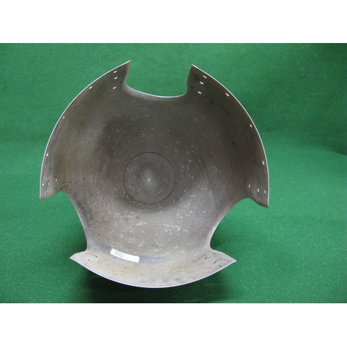 152 - Polished aluminium nose cone for a three bladed propeller.  Part No. C-1904-59 - 16.5