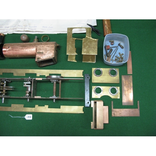 213 - Partially built brass and steel 5