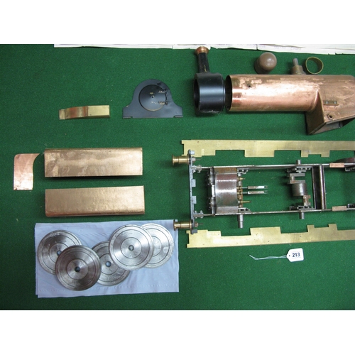 213 - Partially built brass and steel 5