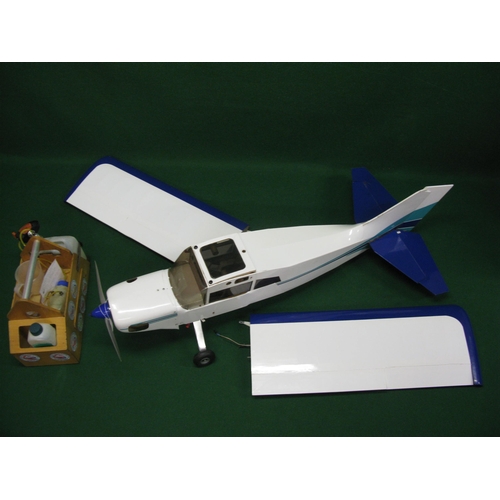 214 - Maule Skyrocket aerobatic radio controlled aircraft, the removable two piece wing measures 74