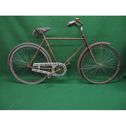 284 - A Swedish made Ornen gentleman's bicycle which was once ornately finished with fully lined paintwork