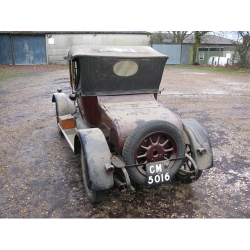 300 - 1923 Morris Tourer Bullnose.  Registration No. CM 5016.  Chassis No. 27614.  Engine No. 35042.  Two ... 