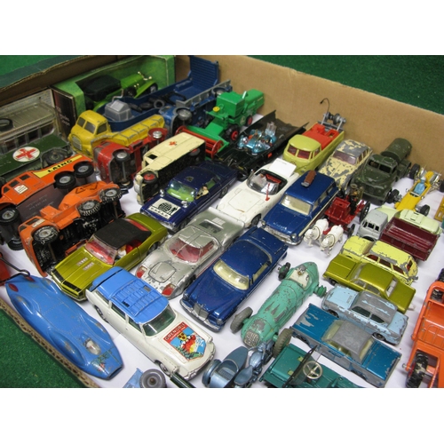 351 - Loft find Corgi, Dinky, Husky and Lesney/Matchbox vehicles to include: Corgi 1968 Winter Olympics Ci... 