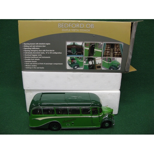 357 - Boxed Sun Star diecast 1:24 scale model of a 1949 Bedford OB Duple Vista Coach in Southdown Motor Se... 