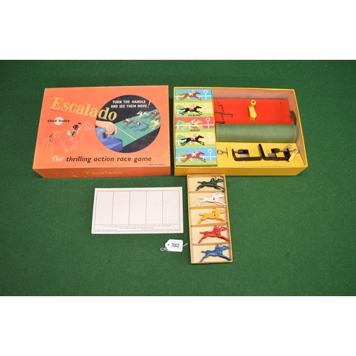 382 - Mettoy Computacar set containing a Ford GT 40, sixteen programme cards, six road markers and instruc... 