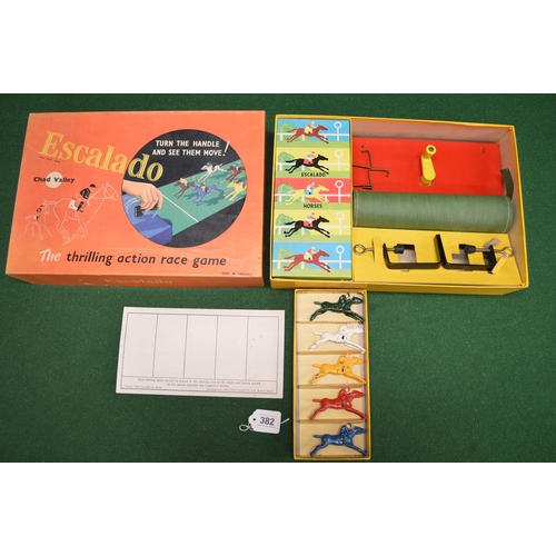 382 - Mettoy Computacar set containing a Ford GT 40, sixteen programme cards, six road markers and instruc... 