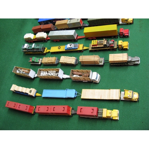 399 - One mans representation of Australian road trains as exhibited at country shows.  Built up from Corg... 