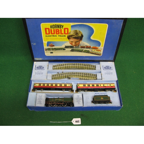 462 - Boxed 1950's Hornby Dublo 3 Rail Express Passenger set containing: 8P 4-6-2 tender locomotive No. 46... 