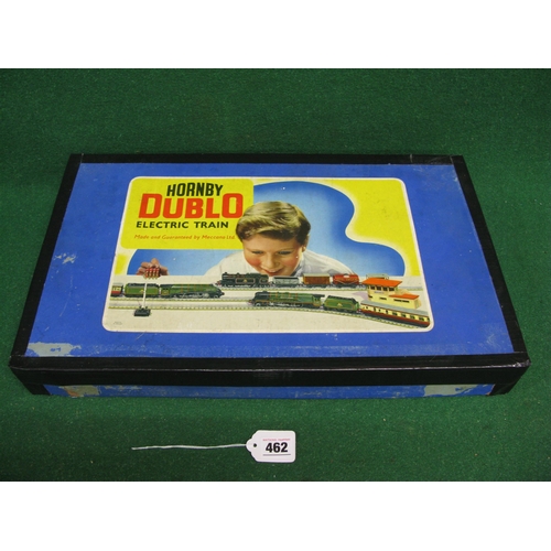 462 - Boxed 1950's Hornby Dublo 3 Rail Express Passenger set containing: 8P 4-6-2 tender locomotive No. 46... 