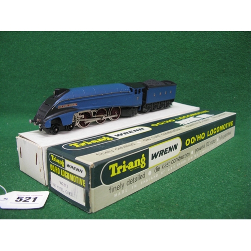 521 - Boxed early 1970's Triang-Wrenn A4 4-6-2 No. 7 Sir Nigel Gresley in LNER blue livery