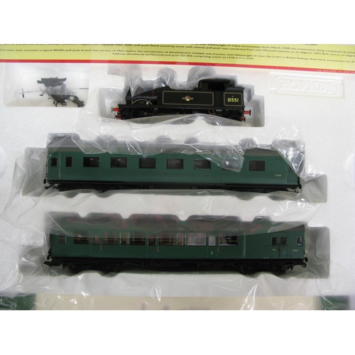 535 - Unused Boxed Hornby OO BR H Class Pull-Push set, Limited Edition 281/1000 containing 0-4-4T No. 3155... 