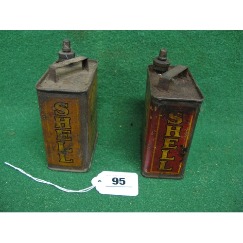 95 - Two Junior Shell cans Specially Prepared For Cleaning And Automatic Lighters - 5