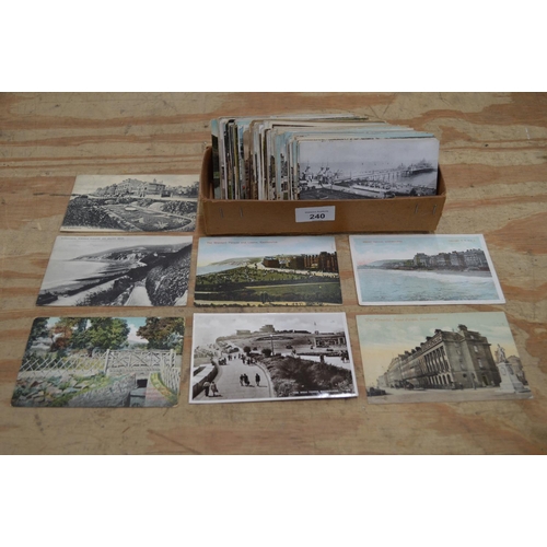 240 - Collection of postcards of local interest relating to Eastbourne