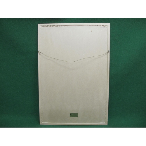 317 - Framed 1913 calendar featuring a E.Bisch painting of a Christian Martyr with lions in a Roman Coloss... 