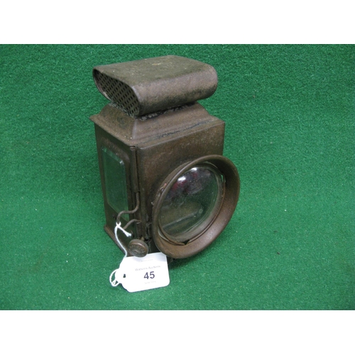 45 - Raydyot side mounting oil lamp with 3