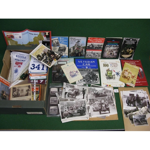 48 - A participant's collection of London-Brighton memorabilia to include: old programmes, black and whit... 