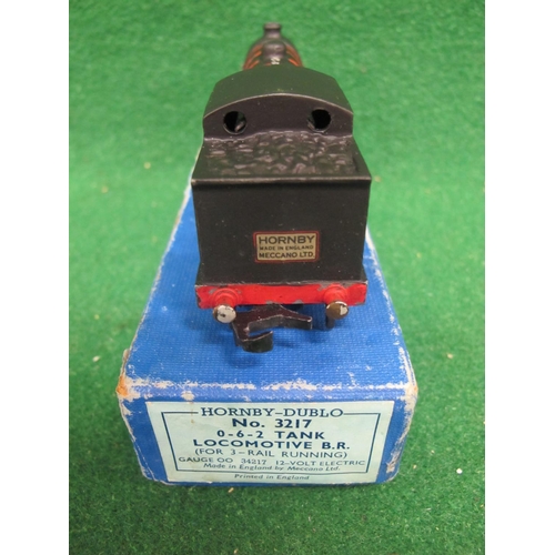 660 - Very rare, last issue, September 1963, Hornby Dublo 3 Rail 3217 0-6-2T No. 69567 in early BR lined m... 