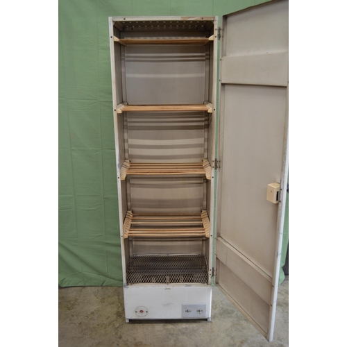 51 - Belling aluminium drying cabinet (electrics have been disconnected)