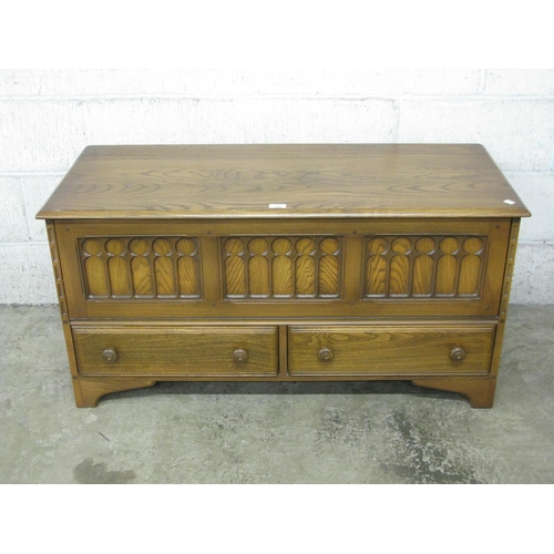 308 - Ercol media unit - 44.5