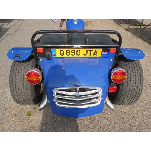 51 - 1996 Citroen Trike.  Registration No. Q890 JTA.  Chassis No. SABTVR05736348843.  Engine No. 04880134... 