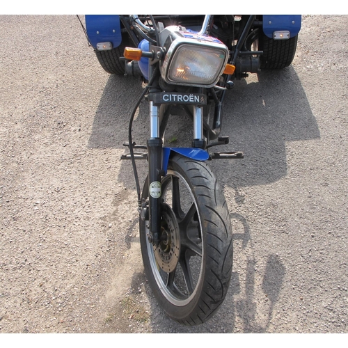 51 - 1996 Citroen Trike.  Registration No. Q890 JTA.  Chassis No. SABTVR05736348843.  Engine No. 04880134... 