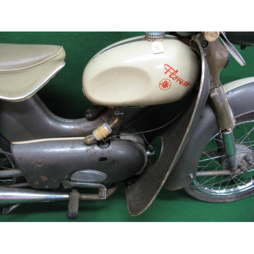 52 - 2022 (UK Registered - declared manufactured 1965) Kreidler KS4 Florett motorcycle.  Registration No.... 