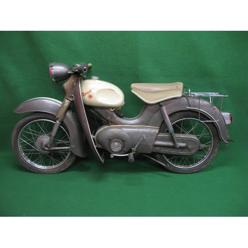 52 - 2022 (UK Registered - declared manufactured 1965) Kreidler KS4 Florett motorcycle.  Registration No.... 