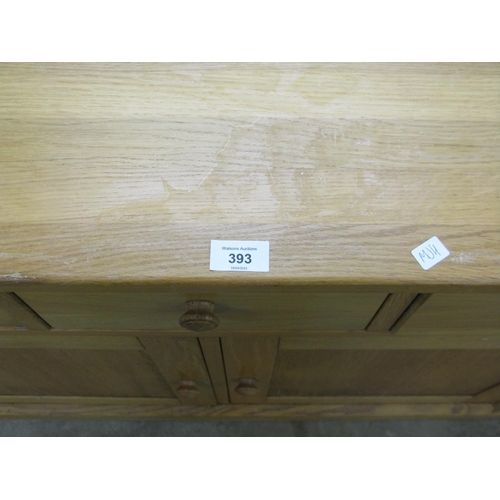 393 - Modern oak sideboard - 42.75