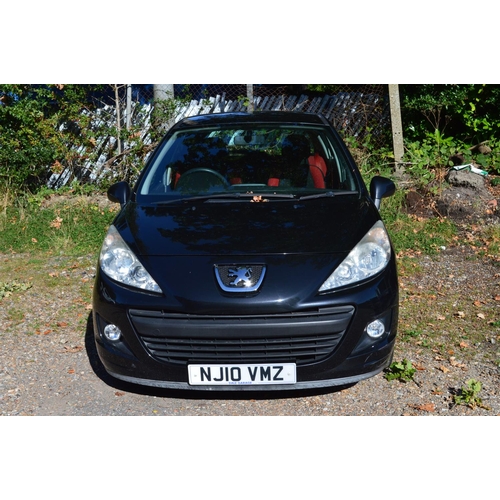 22 - 2010 Black Peugeot 207 Verve HDI 70, 1398cc, manual, diesel. MoT until March 2024, 95,833 miles.  Re... 