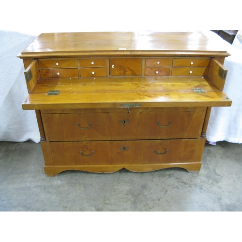 441 - Secretaire chest of drawers - 47.5