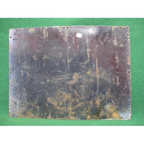 154 - Bengali enamel information sign produced by The Directorate Of Advertising And Visual Publicity Mini... 