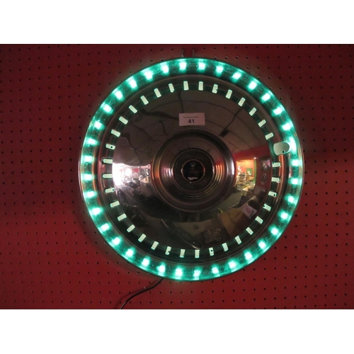 41 - Rootes Group domed wheel trim retro fitted with remote controlled mains powered coloured lights - 15... 