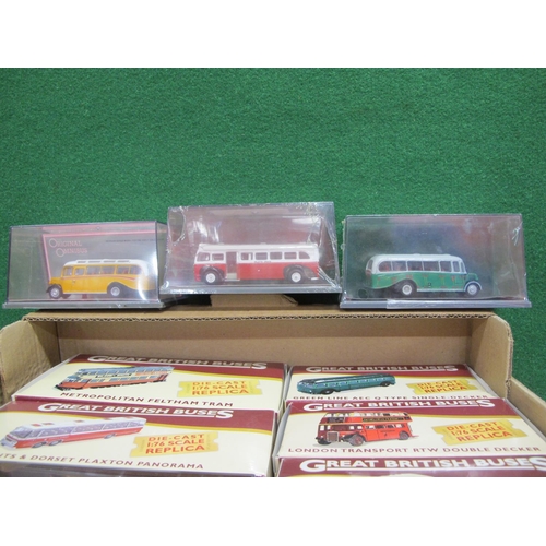 415 - Fifteen boxed diecast model buses from OOC, GBB and Lledo for Southdown, Brighton & Hove, LT etc and... 