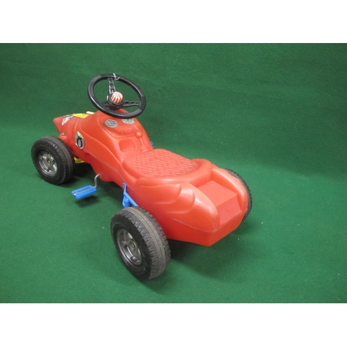 534 - Plastic chain drive pedal car in the form of a racing car - 39