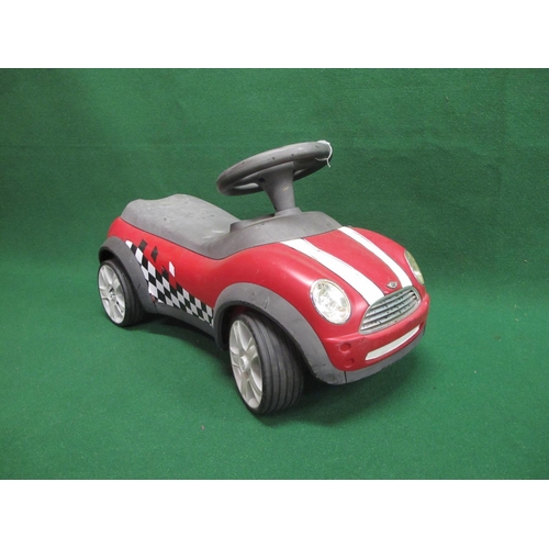 538 - Childs foot powered BMW Mini, garden toy, Made In Germany, playworn - 28