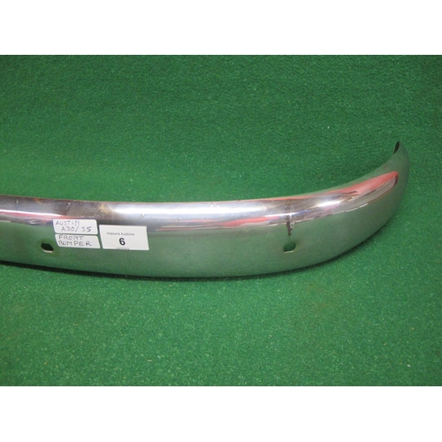 6 - Chromed front bumper for an Austin A30 or 35 - 47