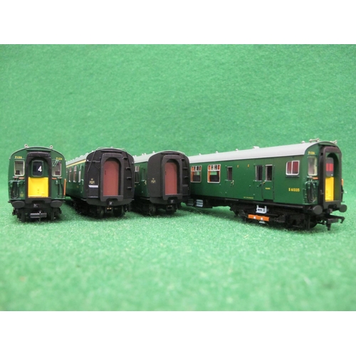 606 - Bachmann OO scale 31-426 Class 411 four car EMU train pack in late BR Southern Region green livery w... 