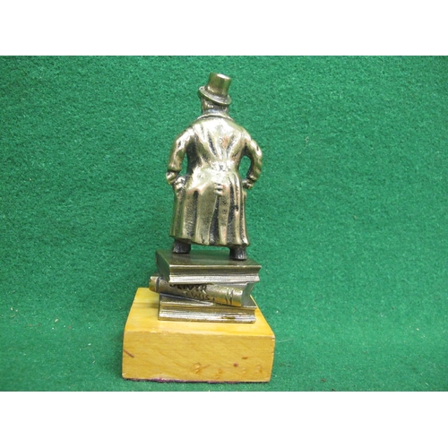 77 - 1960's brass figure of Charles Dickens' Artful Dodger, possibly based on the original model by J Pot... 