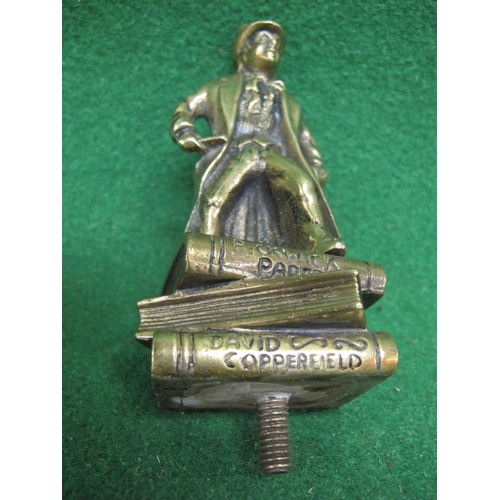 77 - 1960's brass figure of Charles Dickens' Artful Dodger, possibly based on the original model by J Pot... 