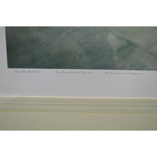 104 - Frank Wootton, artists proof Numbered 1, print titled Strike Wing Attack, signed in pencil bottom ri... 