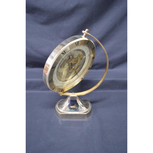 105 - Seiko Quartz world globe mantel clock - 12