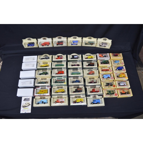 109 - Group of thirty seven Lledo mostly Days Gone boxed model vehicles