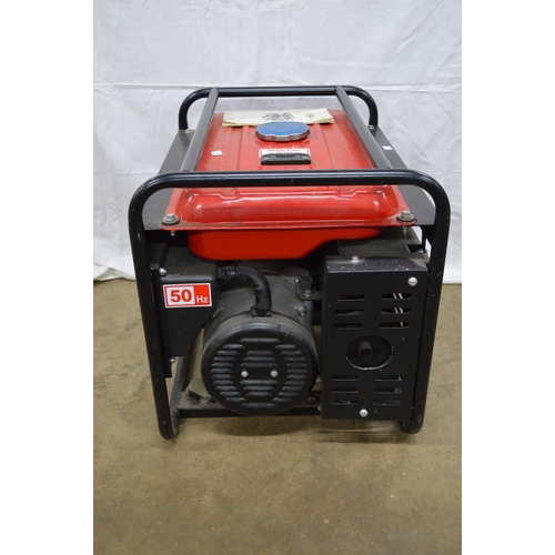 7 - Sanli GS2400 generator, 4KW @ 3000 rpm, 230-50HZ (sold as seen, untried and untested)