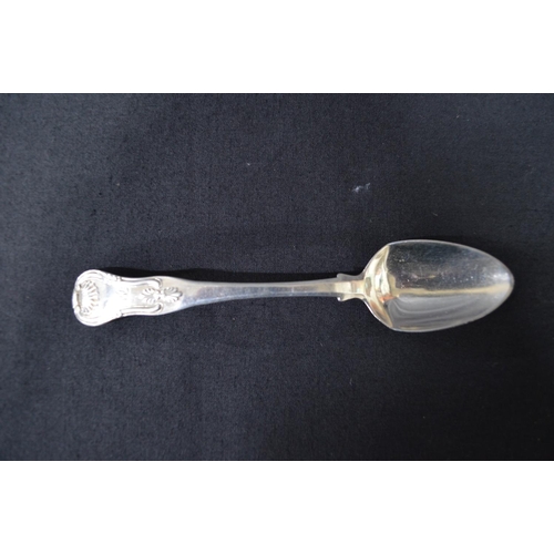 94 - Set of ten silver teaspoons hallmarked for Edinburgh (6.2ozt)